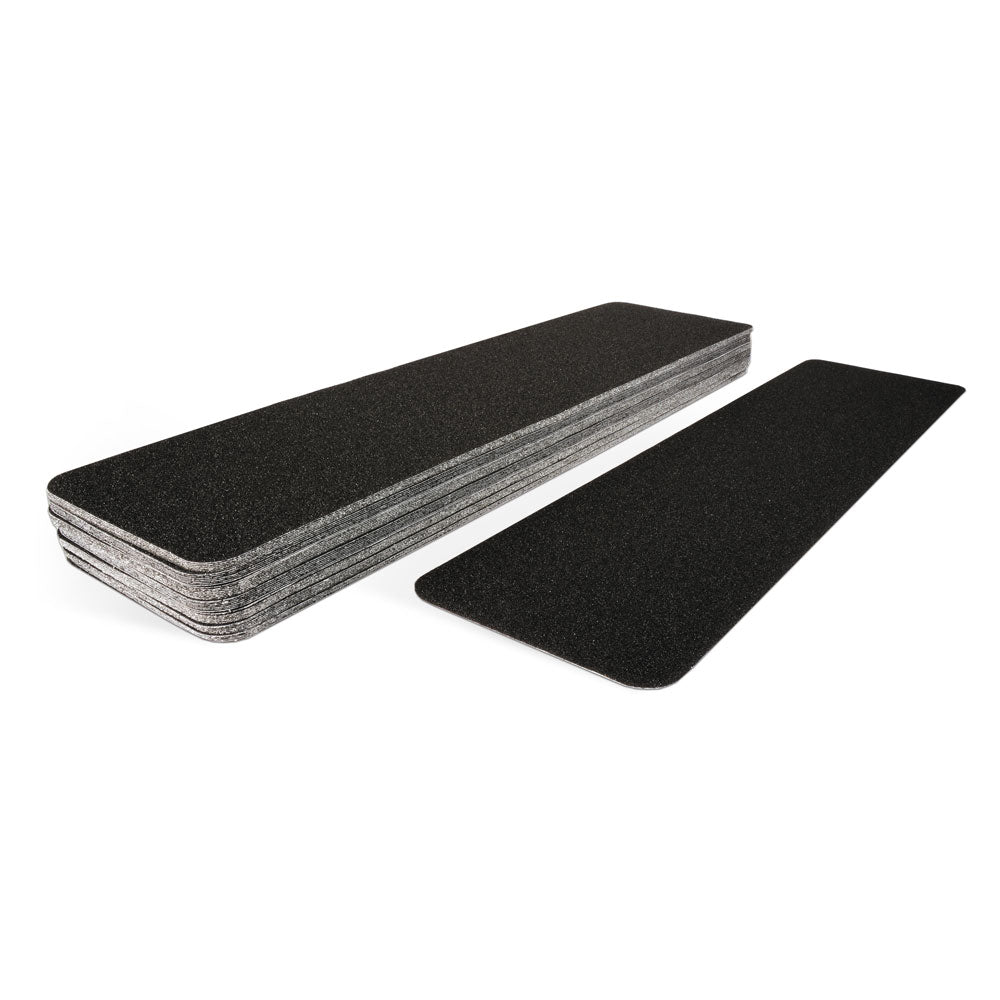 SG3126BS Gator Grip® Advanced Premium Black Anti-Slip Grip Pre-Cut Shapes (50 /pkg) 60-grit Traction Tape Cleats