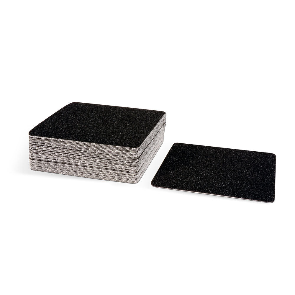 SG3127BS Gator Grip® Advanced Premium Black Anti-Slip Grip Pre-Cut Shapes (50 /pkg) 60-grit Traction Tape Cleats
