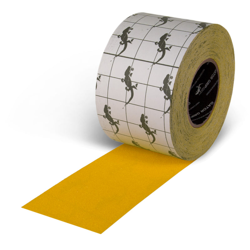 SG3304Y Gator Grip® Solid Yellow Anti-Slip Grip Roll 60-grit Traction Tape (4 in x 60 ft)