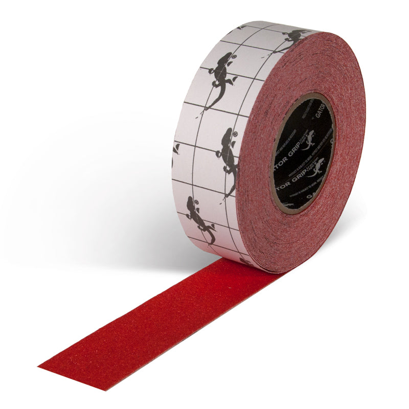 SG3502R Gator Grip® Solid Red Anti-Slip Grip Roll 60-grit Traction Tape (2 in x 60 ft)