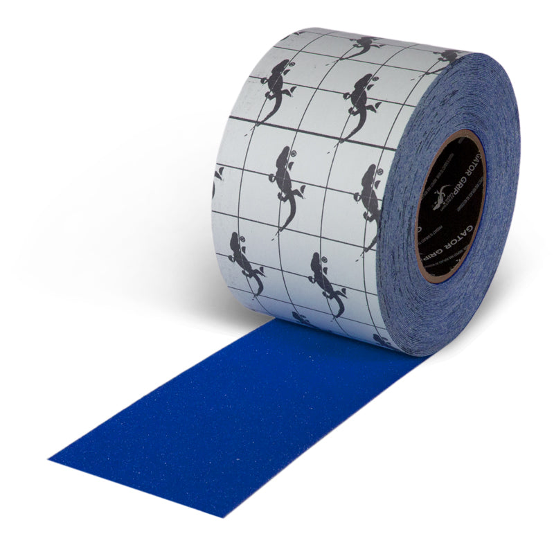 SG3704BL Gator Grip® Solid Blue Anti-Slip Grip Roll 60-grit Traction Tape (4 in x 60 ft)
