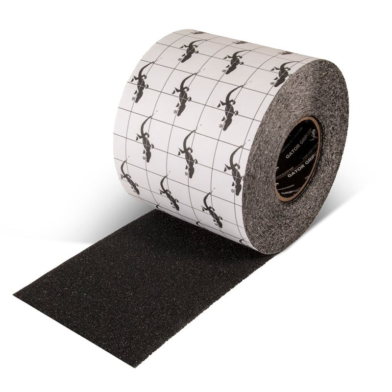 SG5106MB Gator Grip® Mopper's Friend Black Mop Friendly Roll Anti-Slip Grip Traction Tape (6 in x 60 ft)
