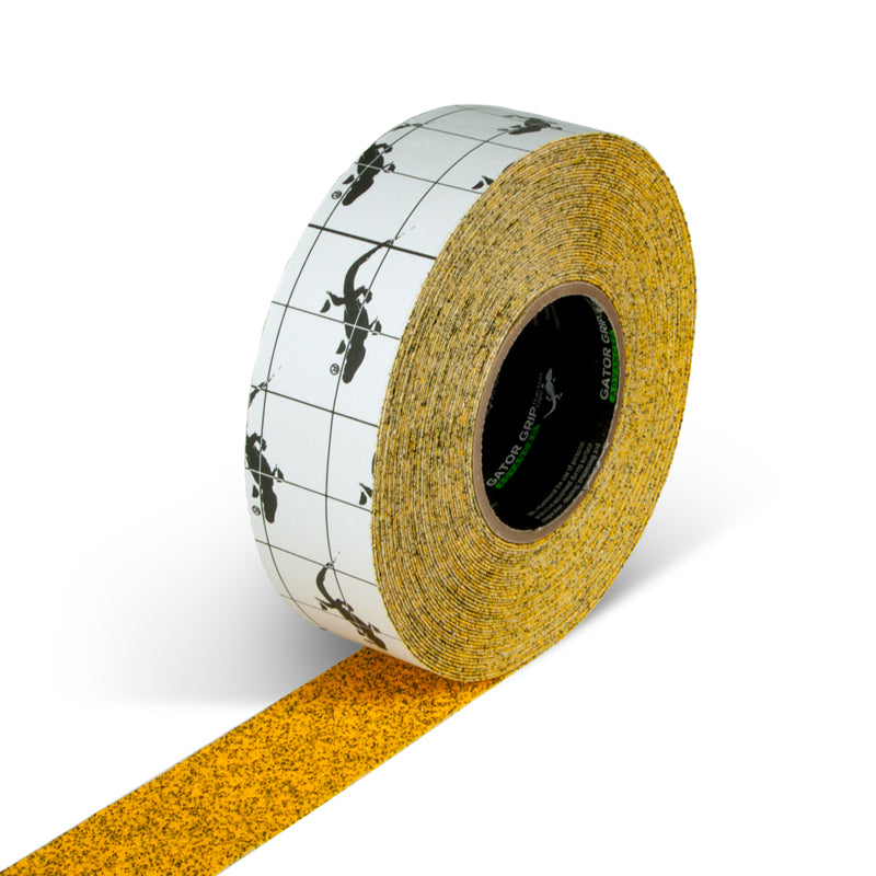 SG6202Y Gator Grip® Yellow Stadium Track Anti-Slip Grip Roll 46-grit Traction Tape (2 in x 60 ft)