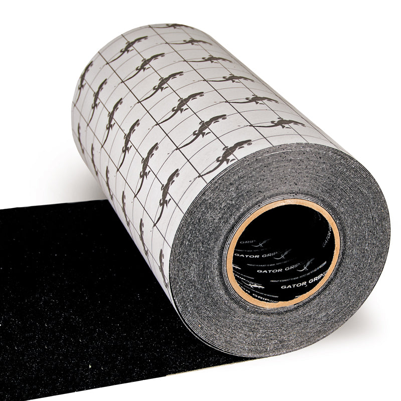 SG6512B Gator Grip® Black Heavy Duty Coarse HD Roll 36-grit Anti-Slip Grip Traction Tape (12 in x 50 ft)
