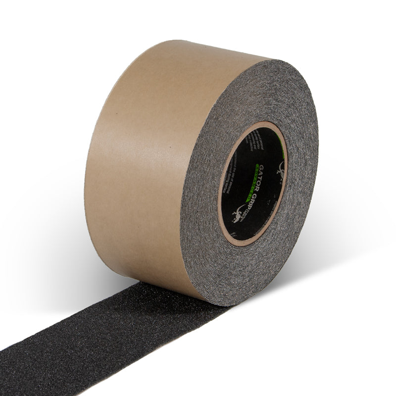 SG7003CB Gator Grip® Contractor Black Anti-Slip Grip Roll 46-grit Traction Tape (3 in x 60 ft)