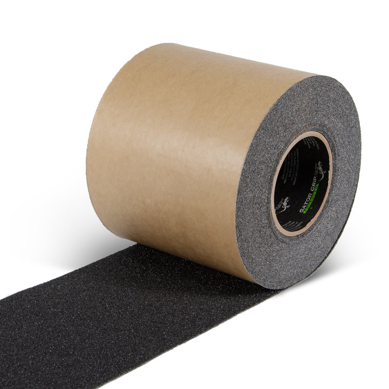 SG7006CB Gator Grip® Contractor Black Anti-Slip Grip Roll 46-grit Traction Tape (6 in x 60 ft)
