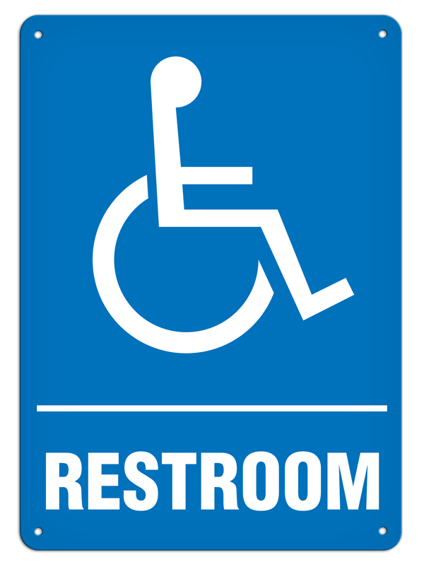 ACCESSIBLE RESTROOM PrimeGuard® Safety Sign