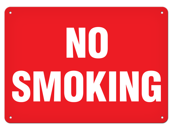 NO SMOKING PrimeGuard® Safety Sign