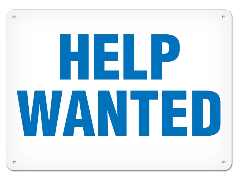 HELP WANTED PrimeGuard® Safety Sign