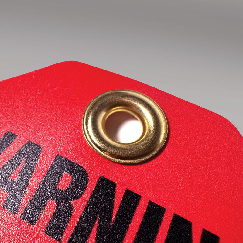 Heavy Duty SCAFFOLD WARNING DO NOT USE DuraPly™ HD Safety Tag (3.375 in x 5.75 in)