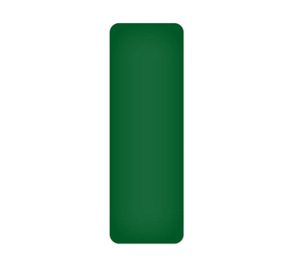  TM100G Green  "-" Shape 5S/Lean Tuff Mark™ High Traffic Durable Warehouse Adhesive Warehouse Floor and Position Markers (20 /pkg)