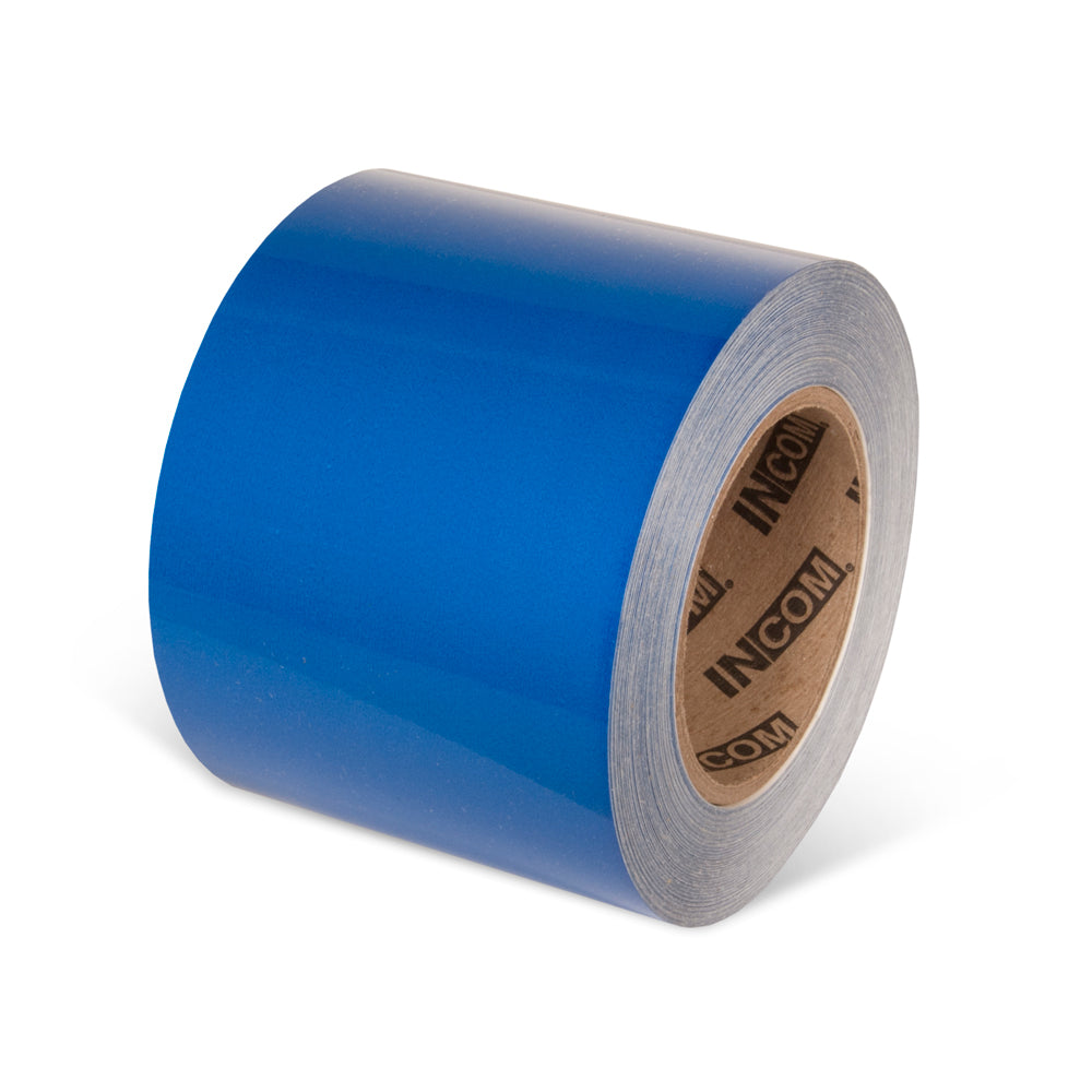 TM1104B Blue Tuffmark High Traffic Durable Warehouse Floor Marking Tape (4 in x 100 ft)