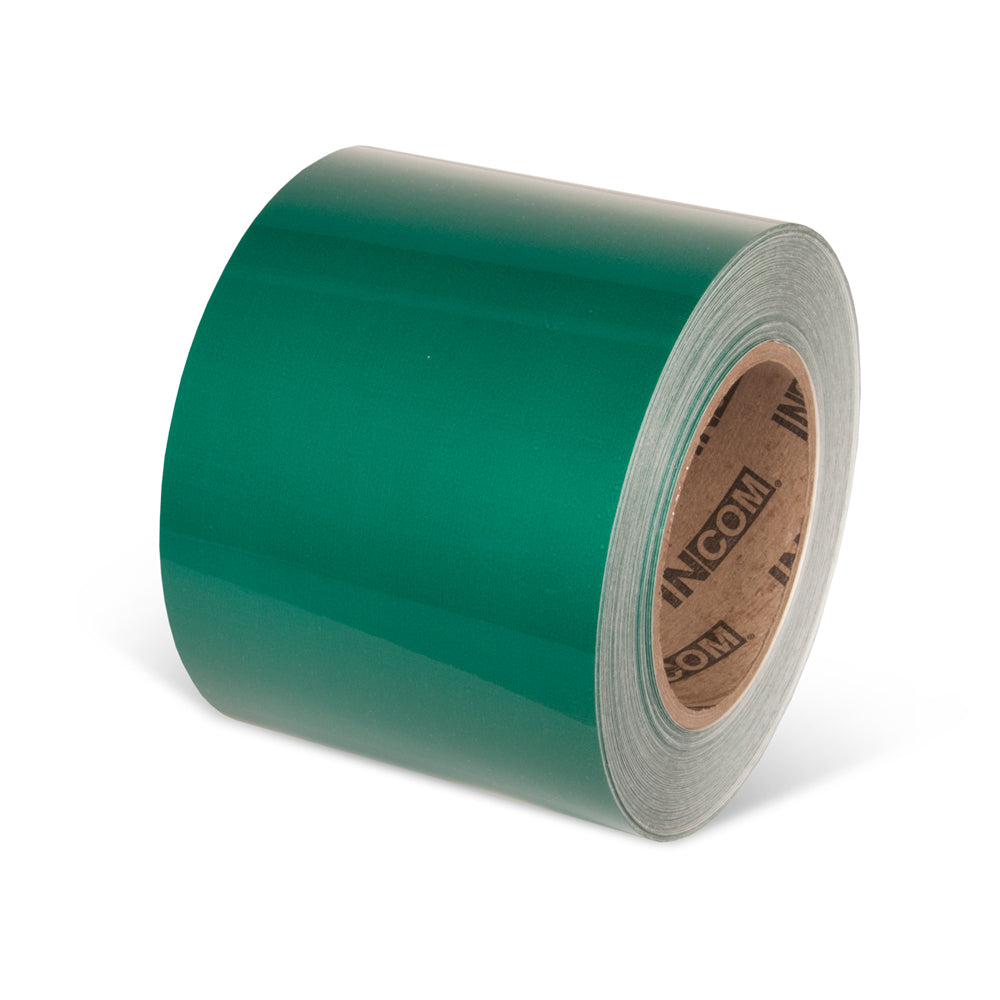 TM1104G Green Tuffmark High Traffic Durable Warehouse Floor Marking Tape (4 in x 100 ft)