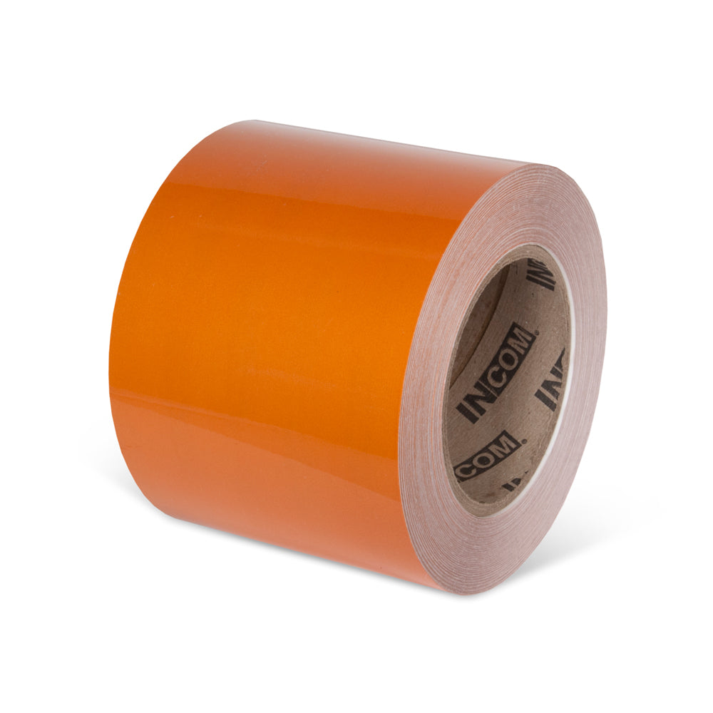 TM1104N Orange Tuffmark High Traffic Durable Warehouse Floor Marking Tape (4 in x 100 ft)