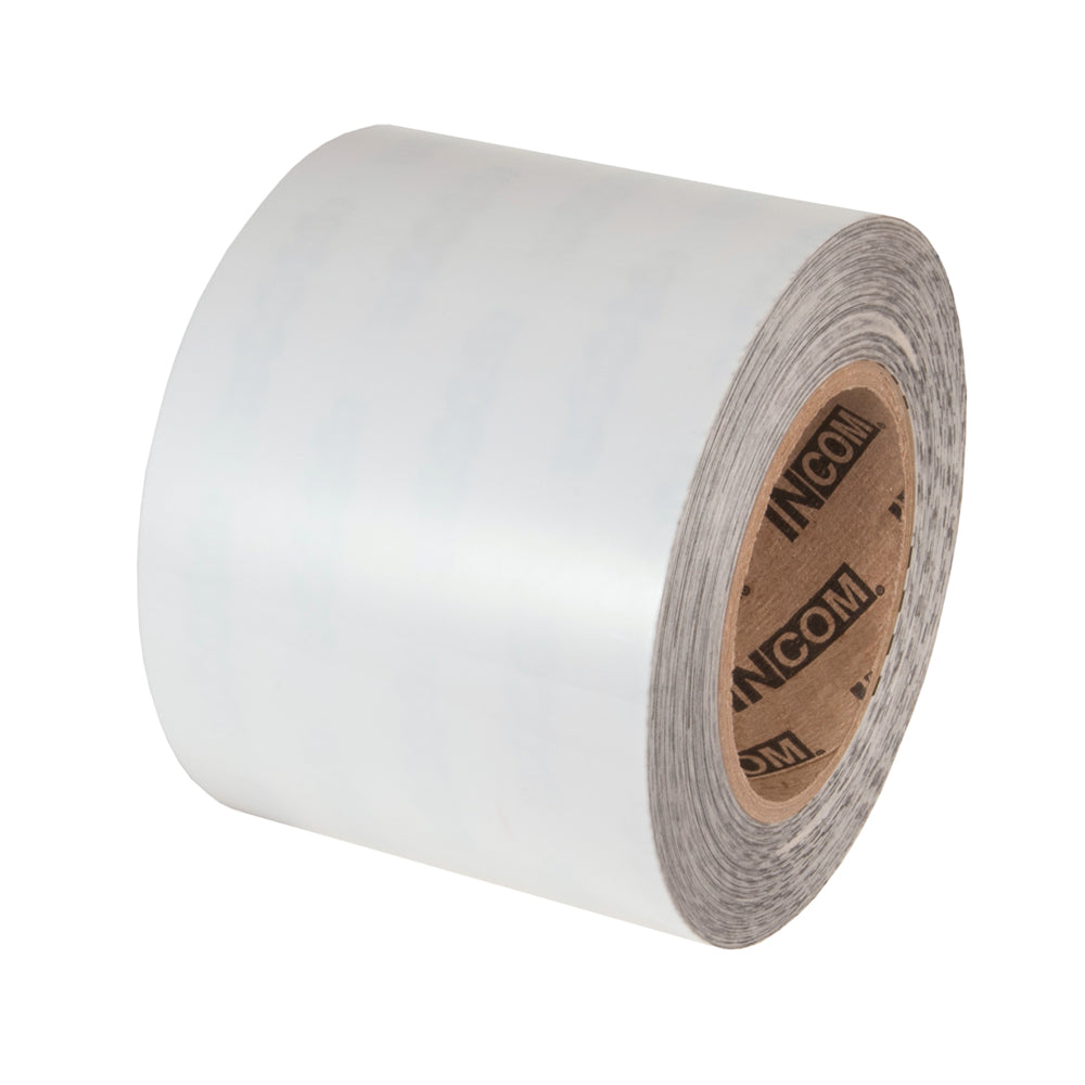 TM1104W White Tuffmark High Traffic Durable Warehouse Floor Marking Tape (4 in x 100 ft)