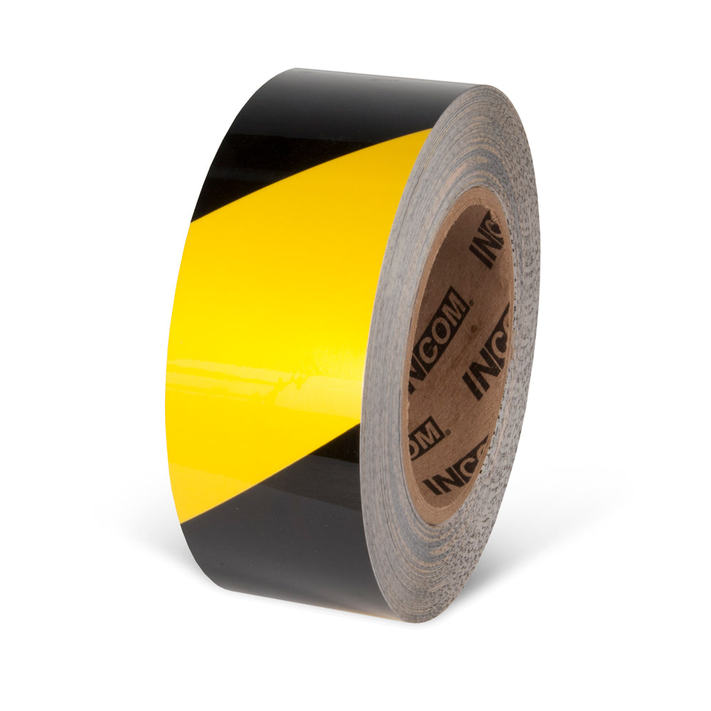 TM1202YB Yellow/Black Tuffmark High Traffic Durable Warehouse Floor Marking Tape (2 in x 100 ft)