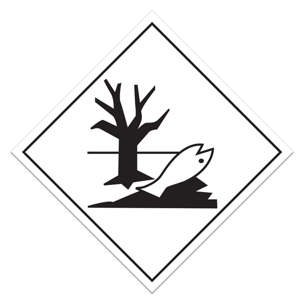 ENVIRONMENTAL International TDG Dangerous Goods Placards (100 /pkg)