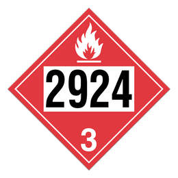 Class 3 FLAMMABLE LIQUIDS DOT Hazmat and TDG International Dangerous G