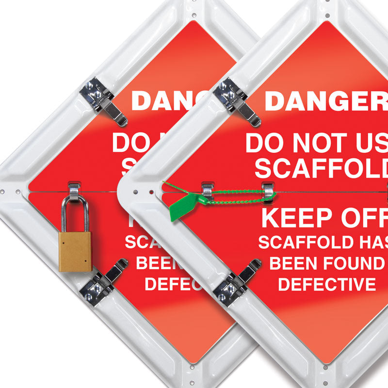 FCSHIELD Clear Tampershield for Ident-O-Flip™ Informational Flip Signs (8 package)
